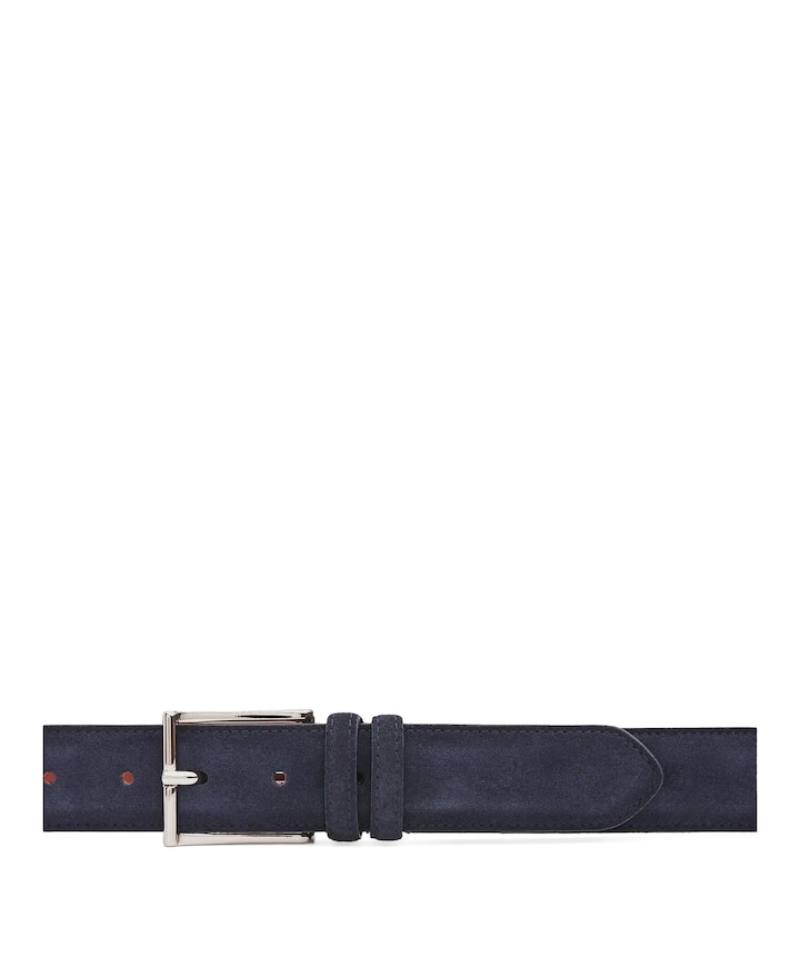Heren riem blauw