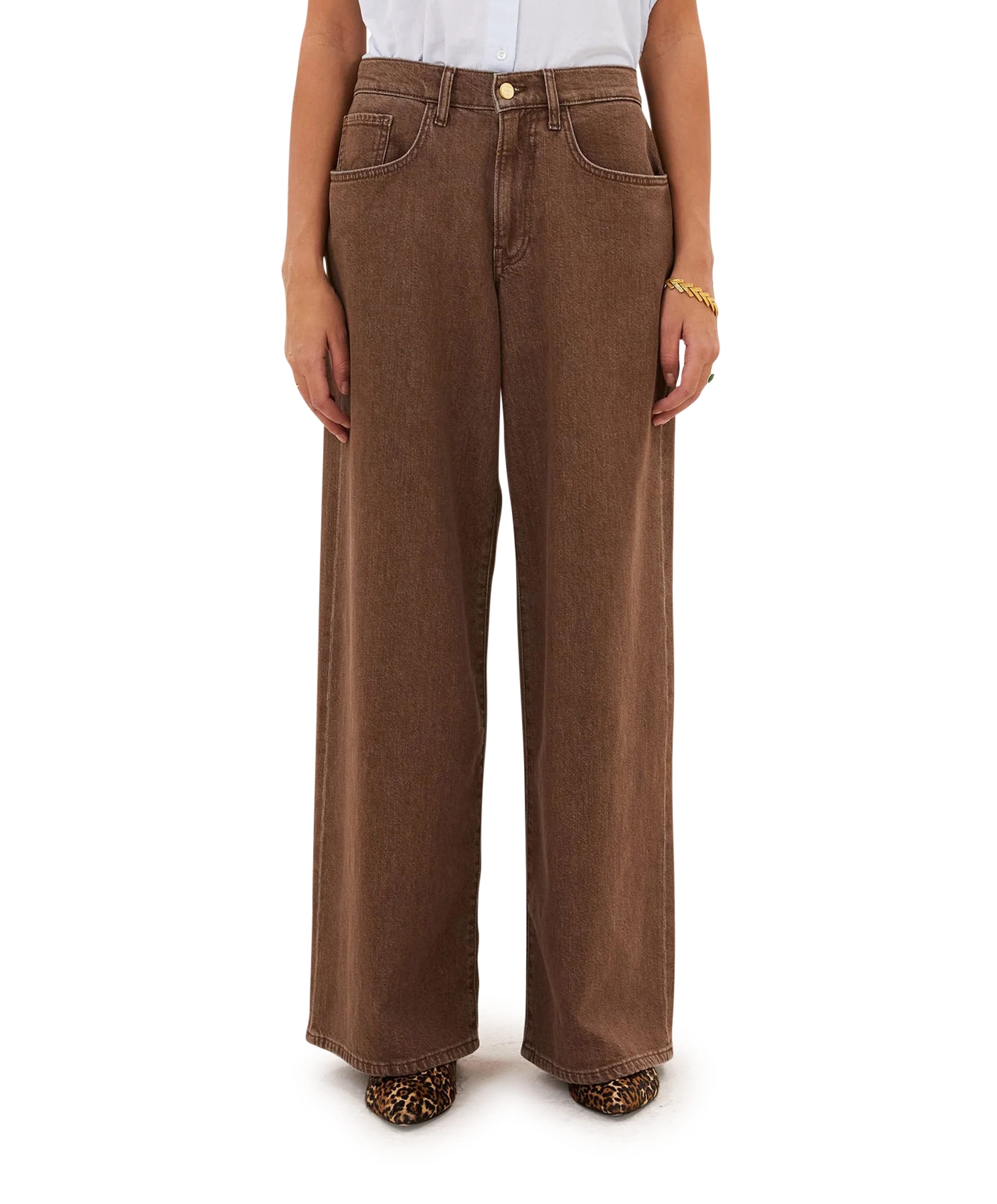 lilo dames jeans bruin