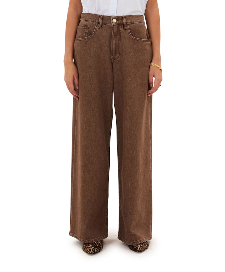 lilo dames jeans bruin