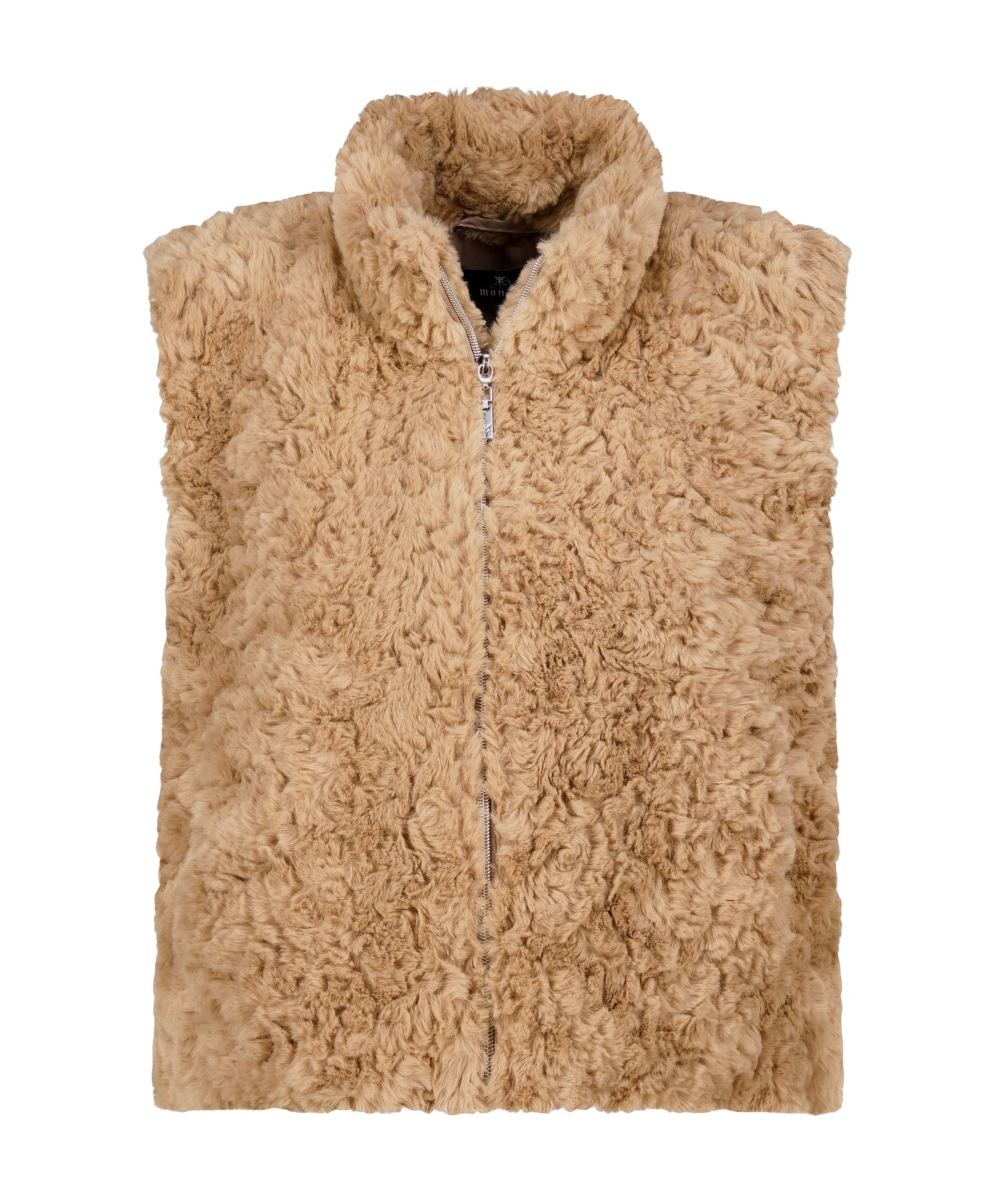 Dames gilet bruin