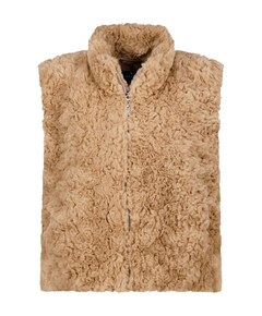 Dames gilet bruin