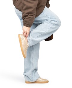 Silk dames sneakers goud