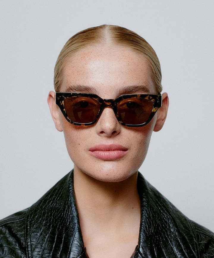 Uniseks zonnebril zwart