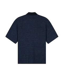 Heren polo blauw