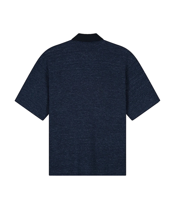 Heren polo blauw