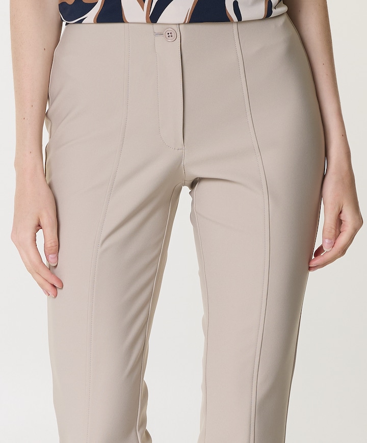 7/8 dames broek beige