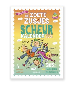 De Zoete Zusjes moppen scheurkalender 2026