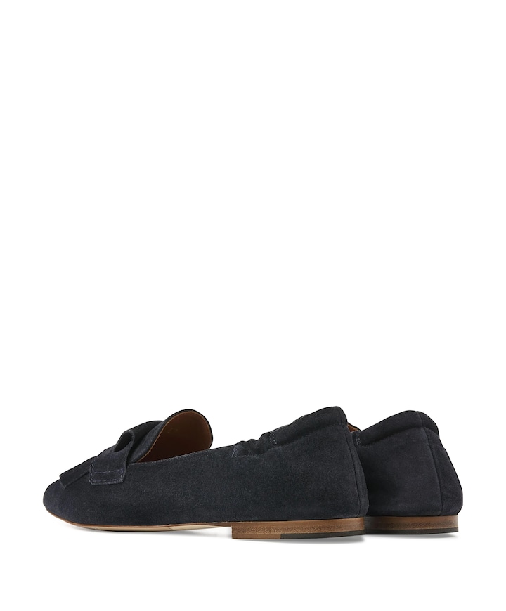 Lola Oakley dames loafers blauw