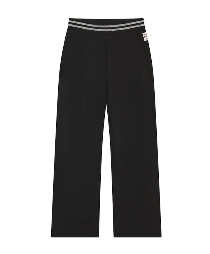 Sporty meisjes pantalon zwart