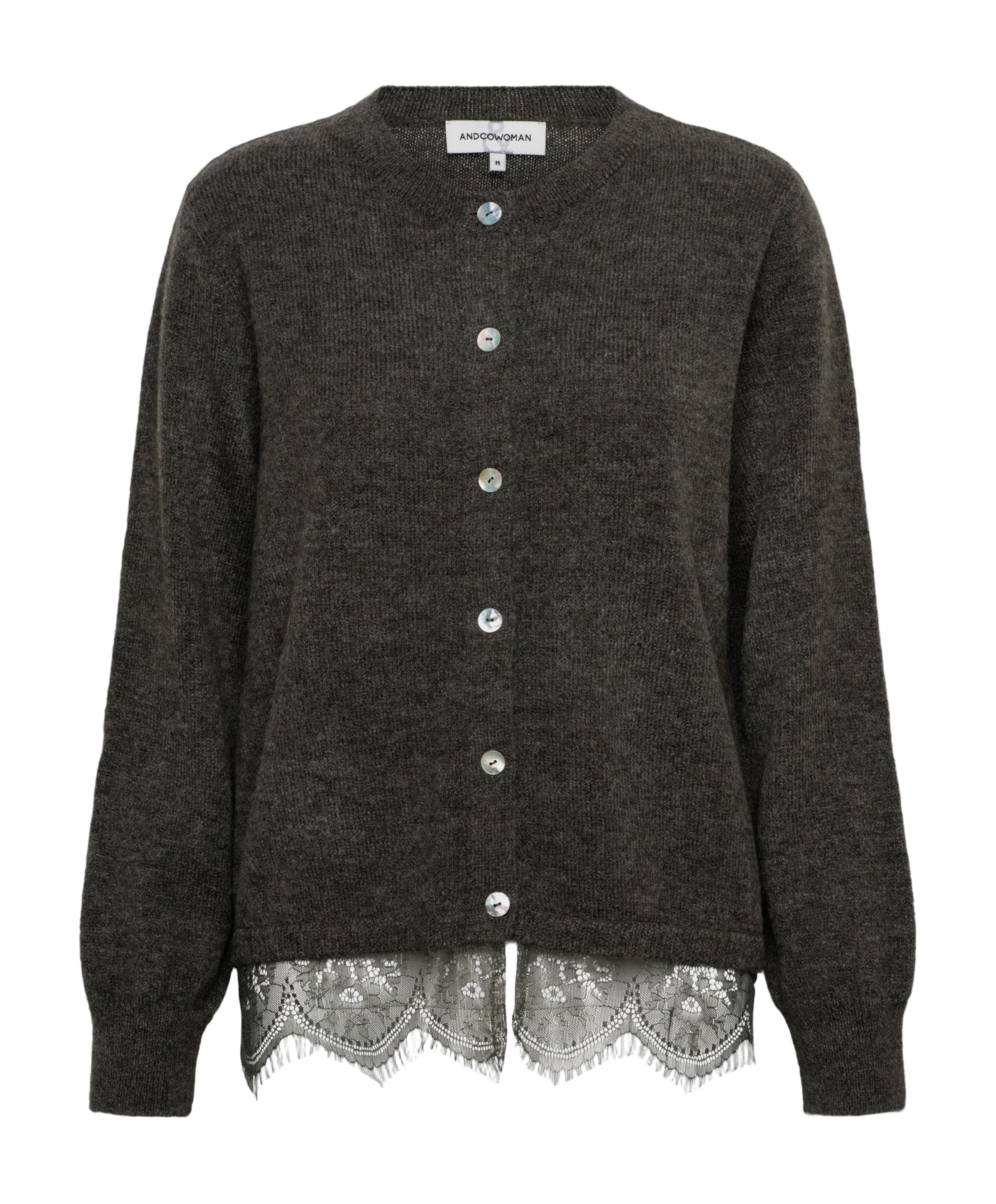 Dames vest groen