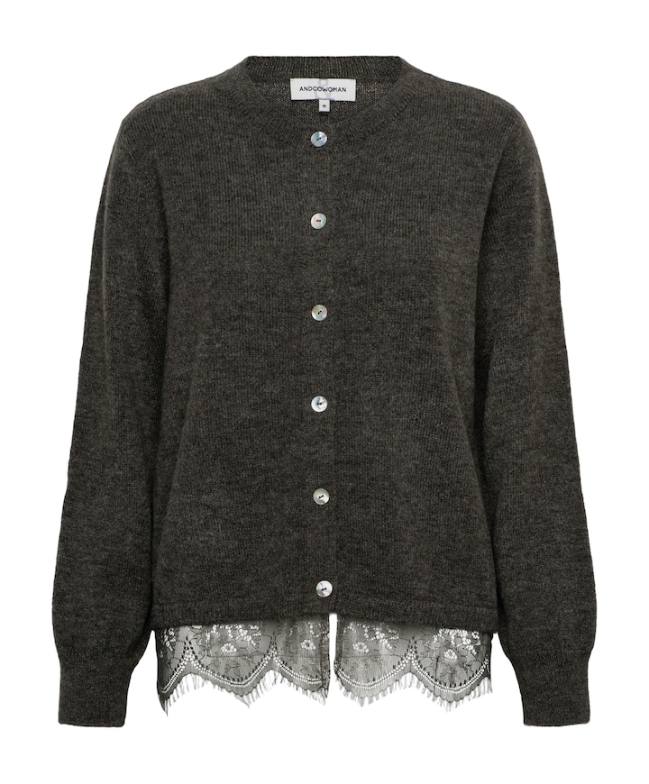 Dames vest groen