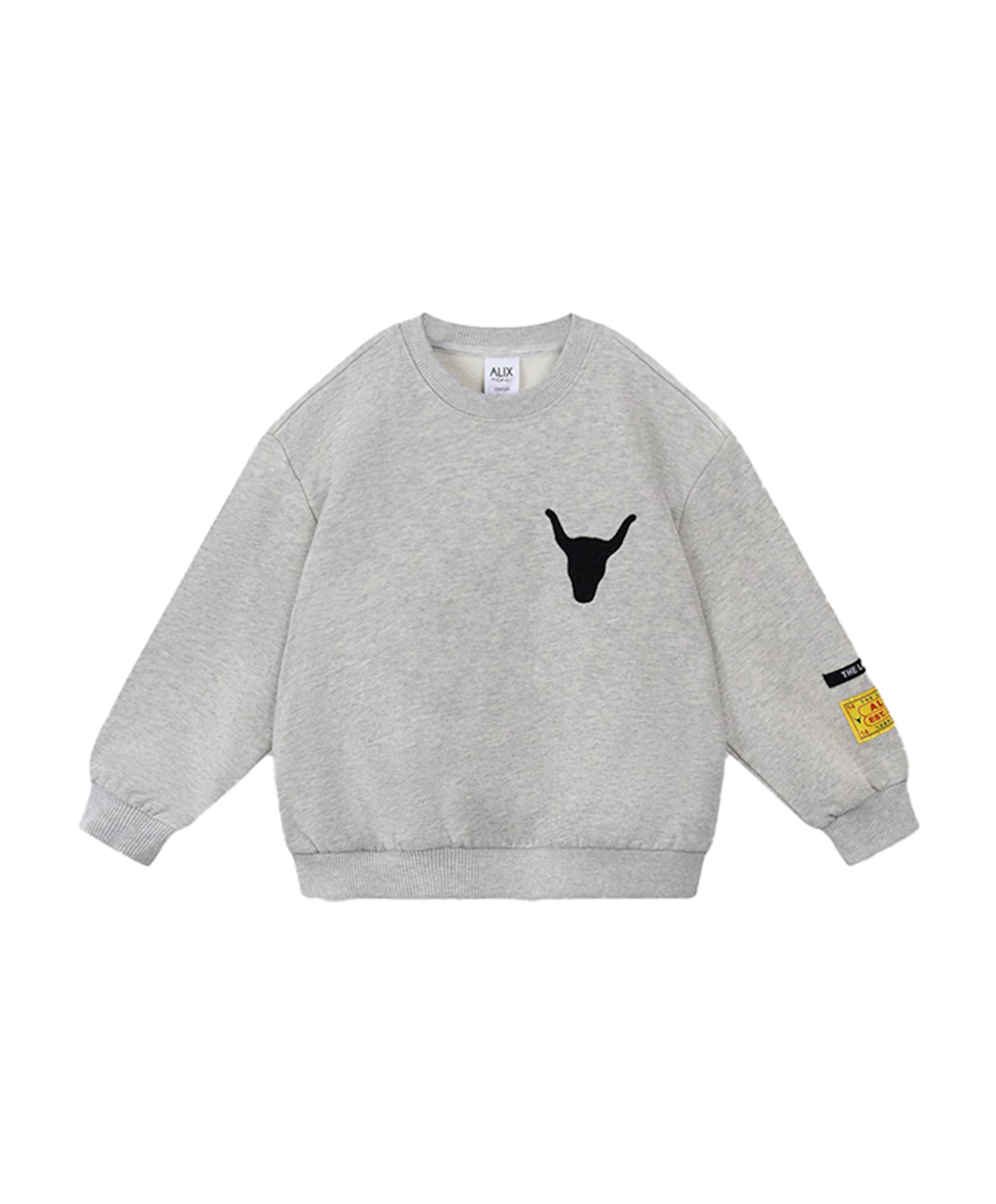 Uniseks sweater  grijs