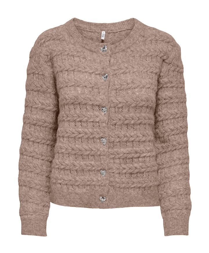 Dames vest beige