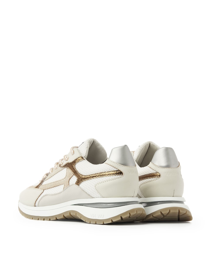 Usher Rosie dames sneakers beige