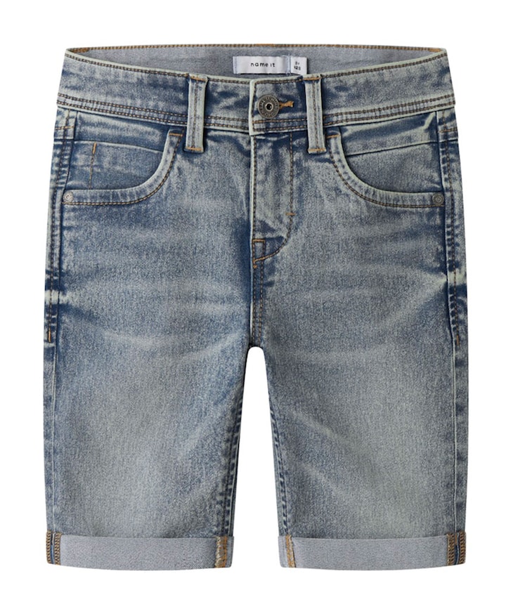 NKMSILAS SLIM DNM L SHORTS 2272-TX NOOS jongens korte broek blauw