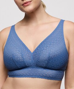 Dames bralette blauw