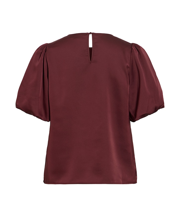 Dames top bordeaux