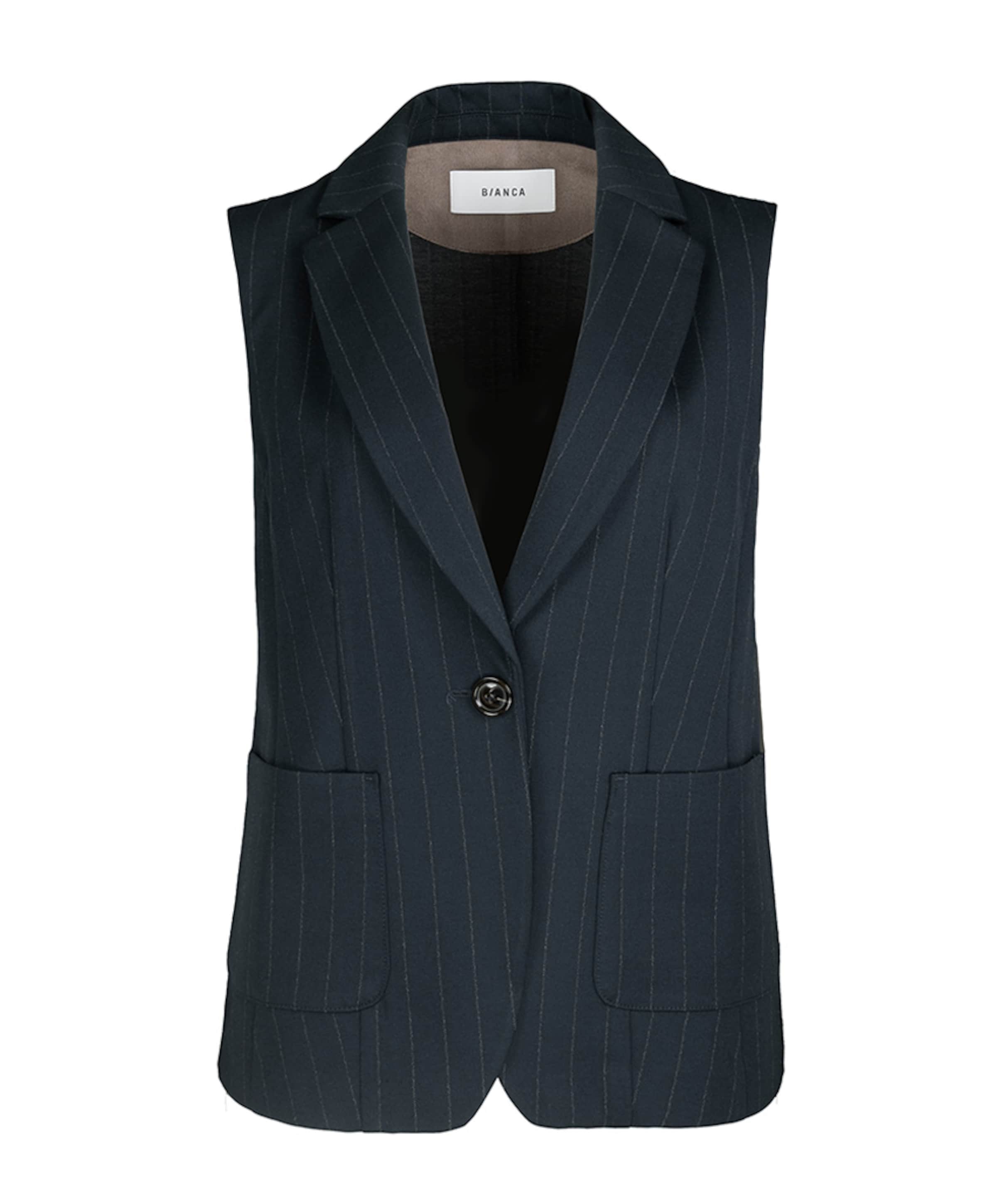 Dames gilet blauw
