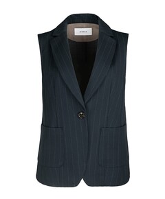 Dames gilet blauw