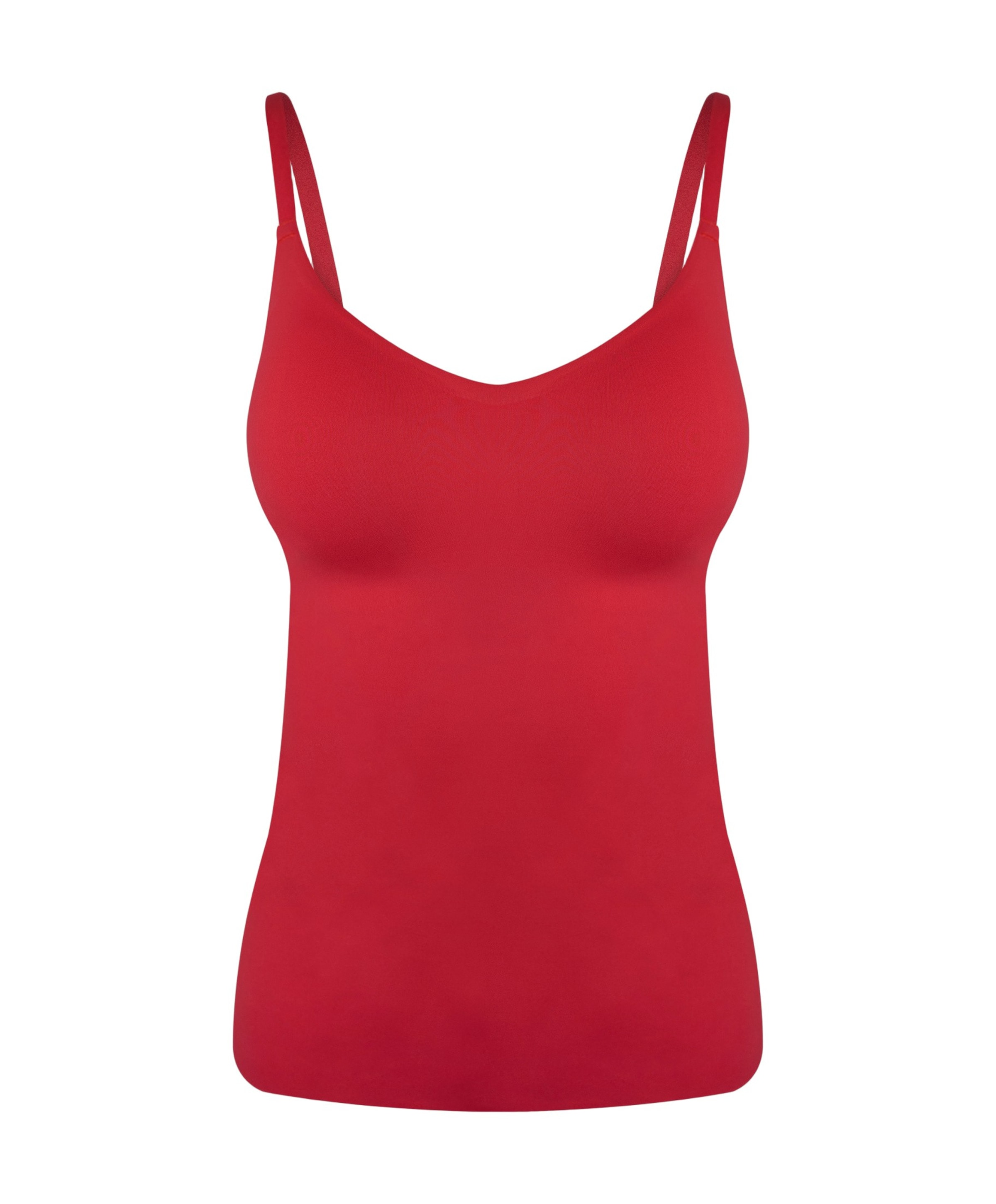 Dames shapewear top rood