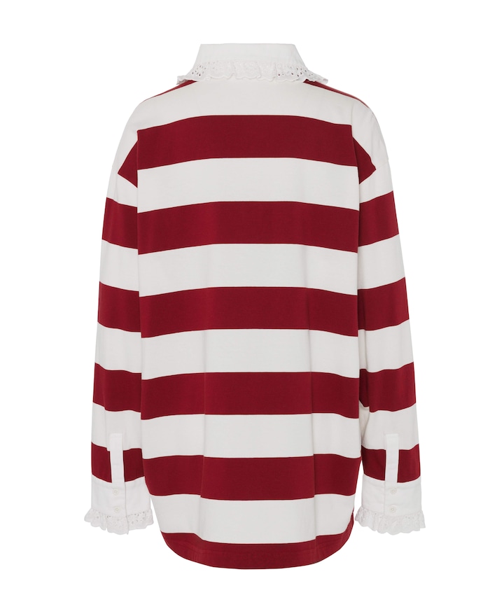 Dames polo rood