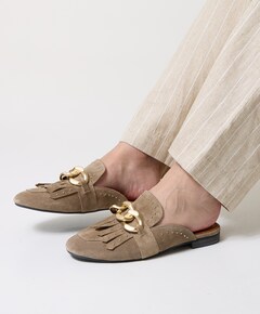 Wynne 2 dames clogs beige