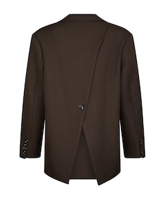 Dames blazer bruin