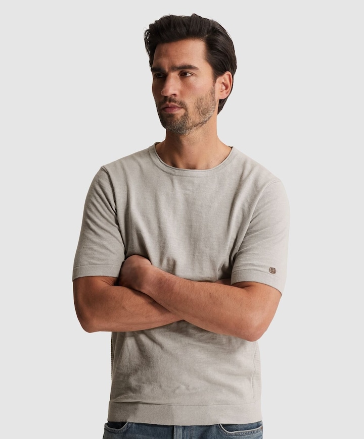 Heren T-shirt grijs