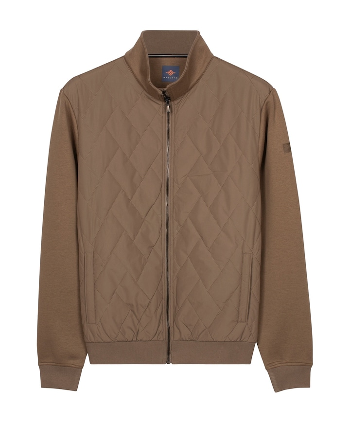 Heren vest beige