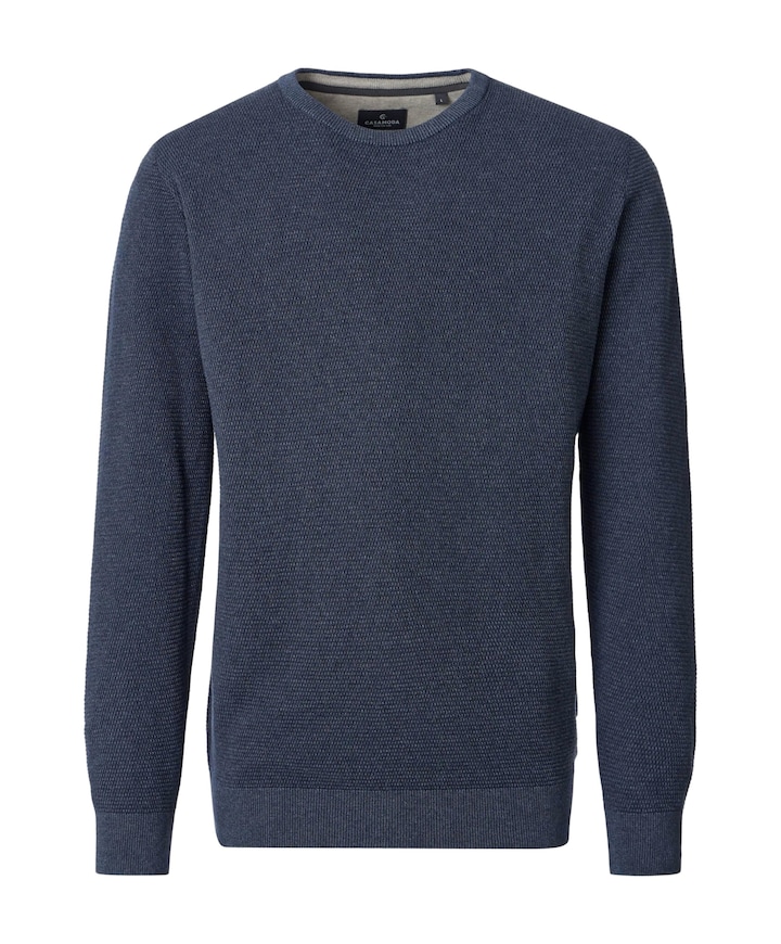 Heren trui blauw