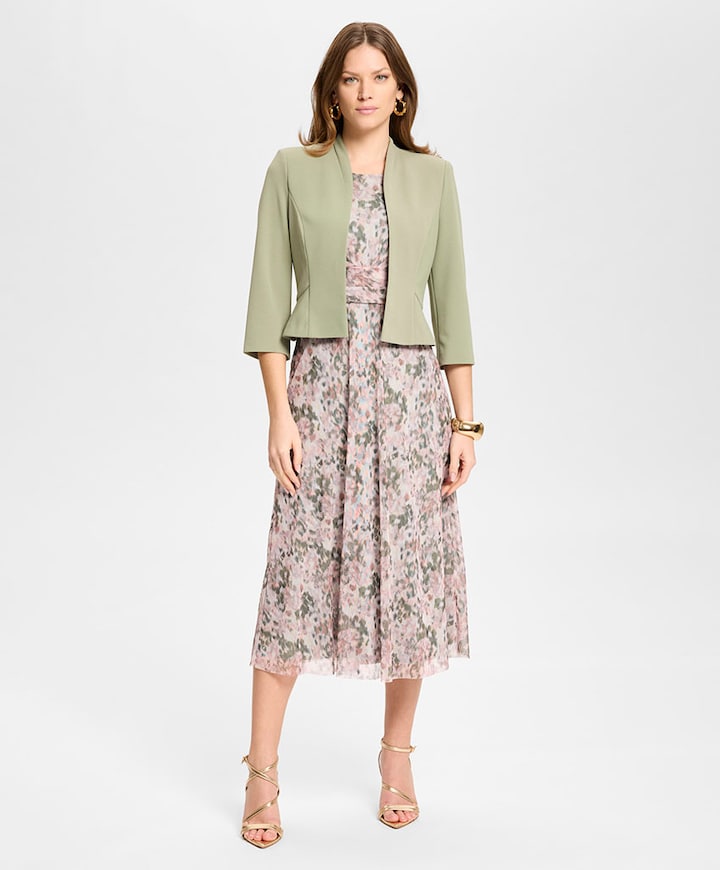 Dames blazer groen