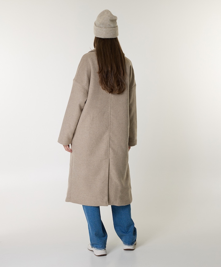 Dames jas beige