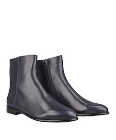 dames enkellaarzen blauw
