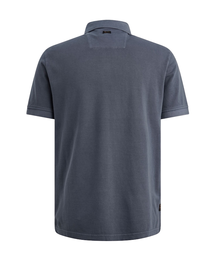 Heren polo blauw