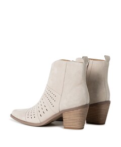 Adriana dames enkellaarzen beige