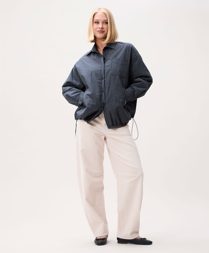 Dames jas blauw