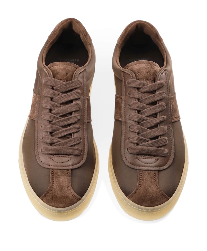 heren sneakers bruin