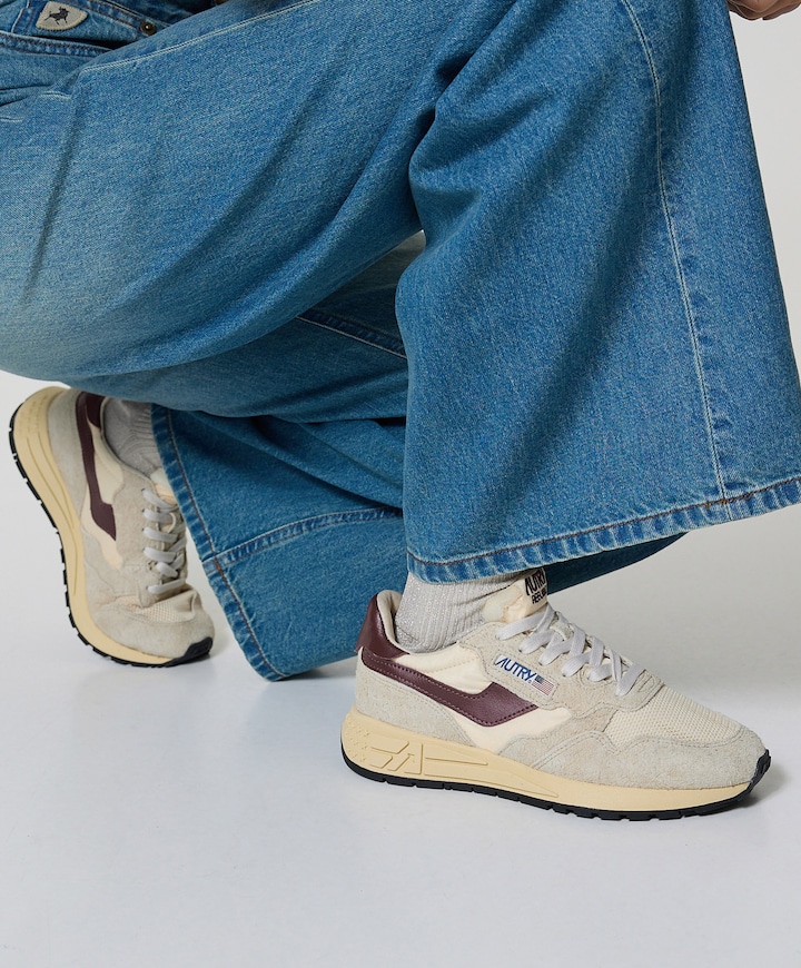 REELWIND LOW WOM dames sneakers ecru