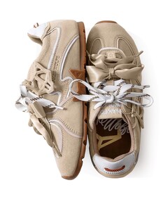 dames sneakers beige
