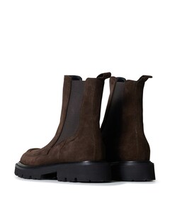 dames enkellaarzen bruin