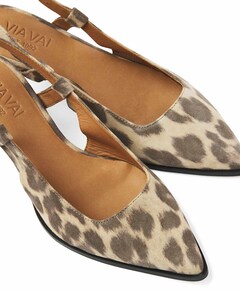 Lea Elina dames slingbacks bruin