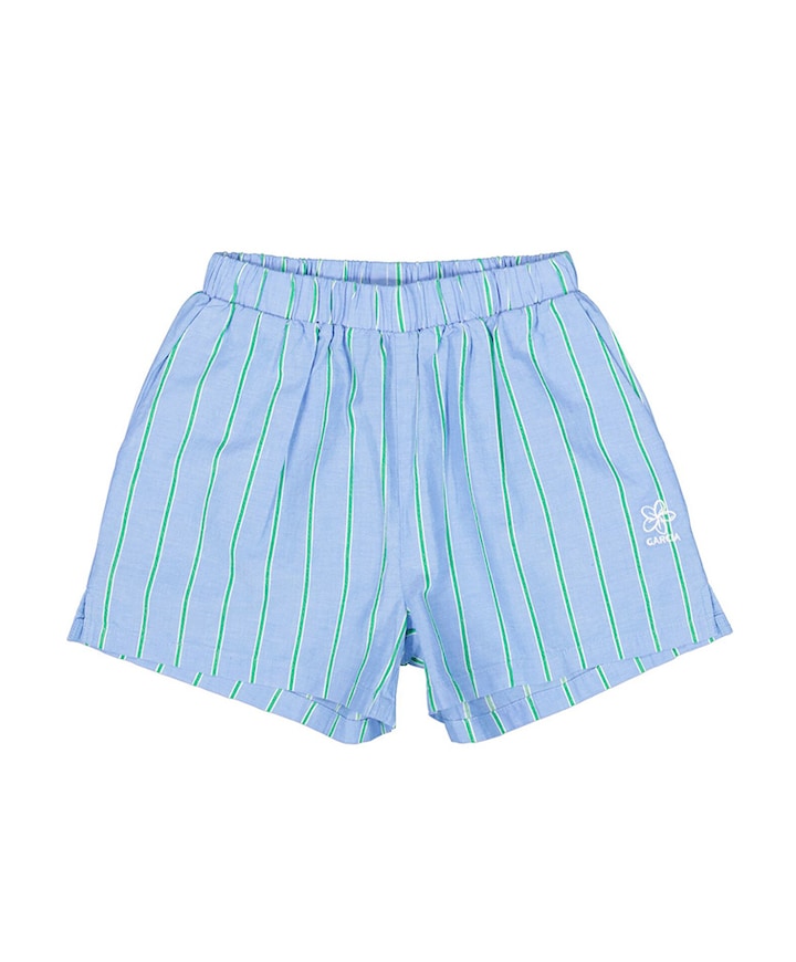 Q262530_girls short meisjes korte broek blauw