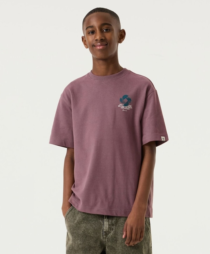 Jongens T-shirt paars
