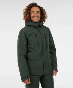 Heren ski-jas groen