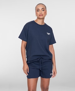 Shorts sweat dames korte broek blauw