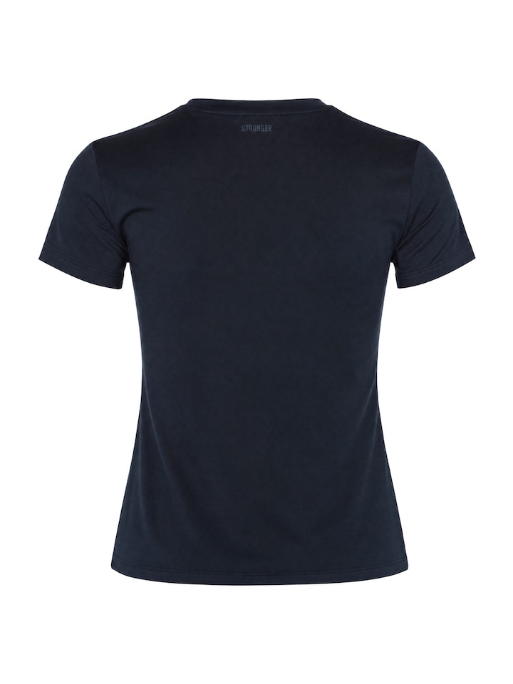 Dames t-shirt blauw