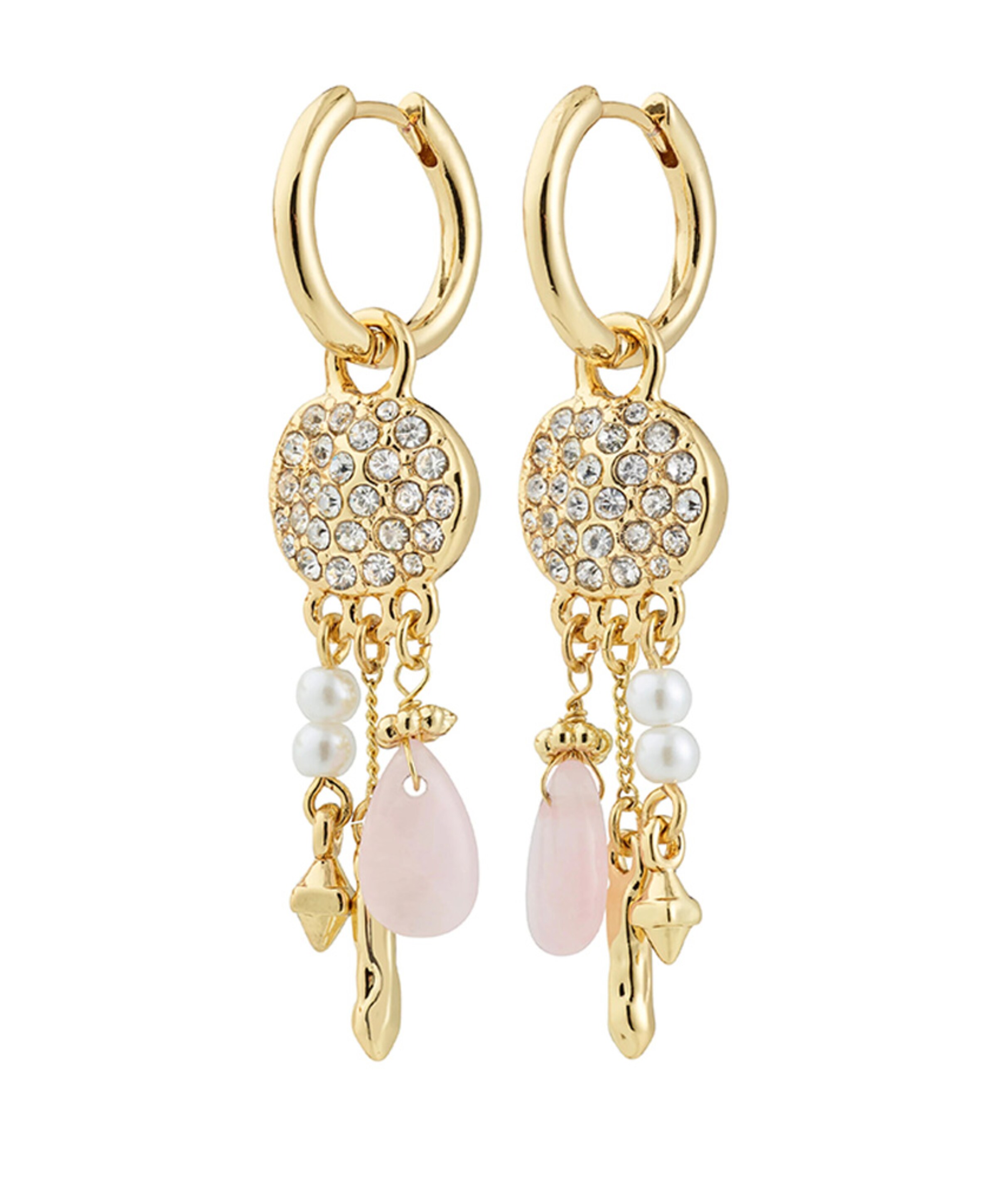 Dames oorbellen goud