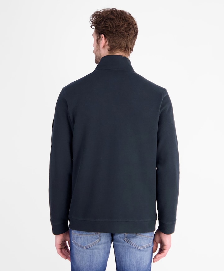 Heren vest blauw