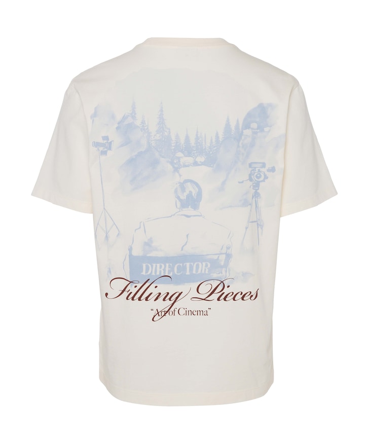 Heren T-shirt ecru