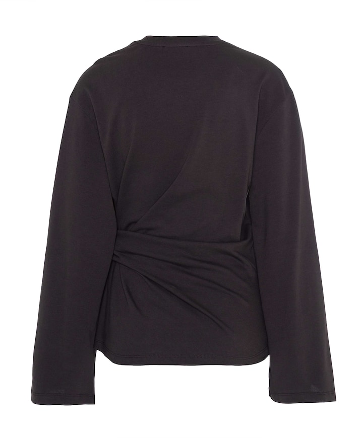 Dames top bruin